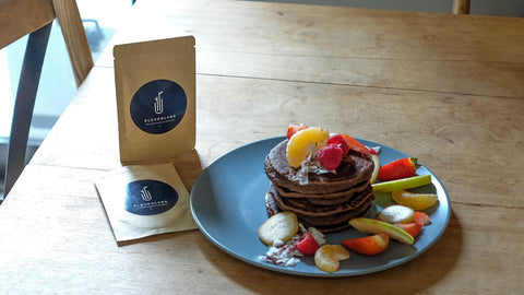 elevenlabs superfood cacao protein pancakes