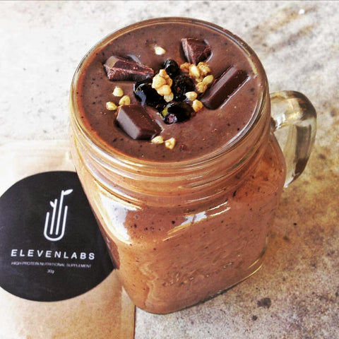 elevenlabs chocolatey superfood smoothie