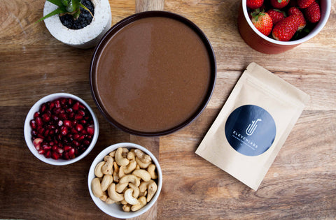 elevenlabs cacao smoothie bowl recipe