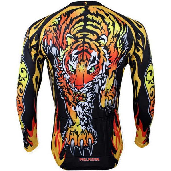 PaladinSport Discovery Series Mens Leopard Pattern Breathable Bike Clothes