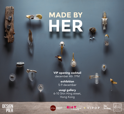 Project-J exhibited with Design Pier in an exhibition titled MADE BY HER