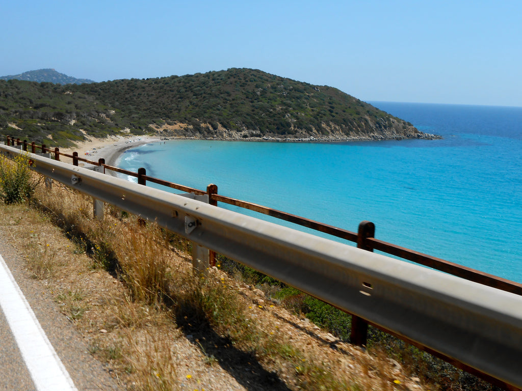 Ocean Highway In Sardinia