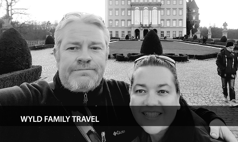 Mark and Bec of Wyld Family Travel