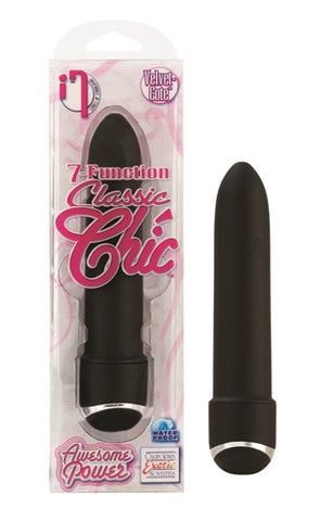 7 Function Classic Chic 4in Black Vibe SE0499203