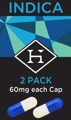 Hashman - Hash Caps - Indica 60mg - GreenDoorWest.com - 3