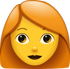 Download Red Hair Woman Emoji