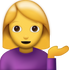 Download Information Desk Woman Iphone Emoji JPG