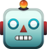 Download Robot Emoji face [Iphone IOS Emojis in PNG]