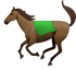 Download Running Horse Iphone Emoji JPG