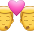 Download Two Men Kiss Iphone Emoji JPG