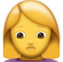 Download Woman Pouting Iphone Emoji JPG