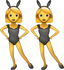Download Women With Bunny Ears Iphone Emoji JPG