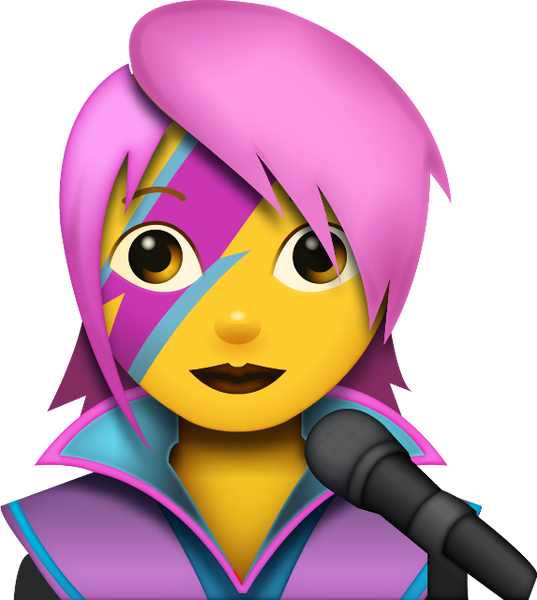 Girl Singer Emoji