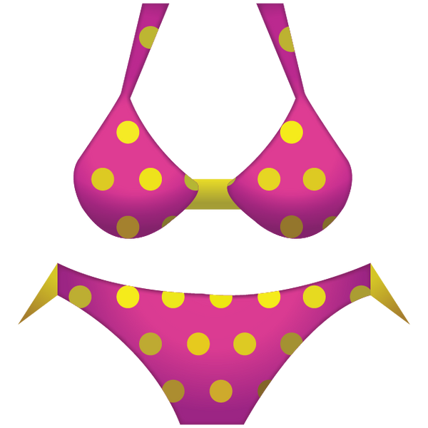 Download Bikini Emoji Icon | Emoji Island