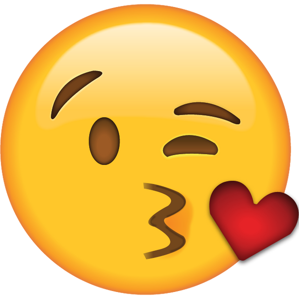 Download Blow Kiss Emoji Icon | Emoji Island