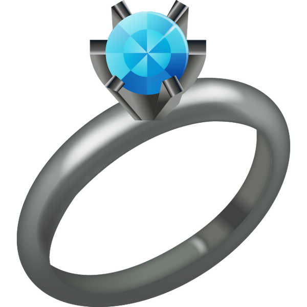 Romeo's PXL  Diamond_Ring_Emoji_grande