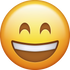 Download Very Happy Emoji face [Iphone IOS Emojis in PNG]