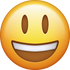 Download Big Smiling Emoji face [Iphone IOS Emojis in PNG]