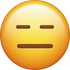 Download Expressionless Emoji face [Iphone IOS Emojis in PNG]