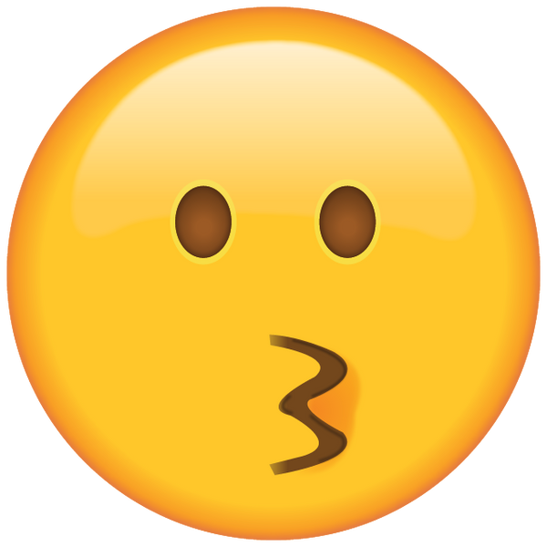 Download Kissing Face Emoji Icon | Emoji Island