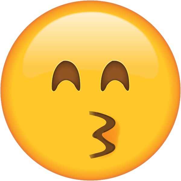 Download Kissing Face with Smiling Eyes Emoji | Emoji Island