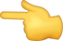 Download Left Pointing Backhand Index Iphone Emoji JPG
