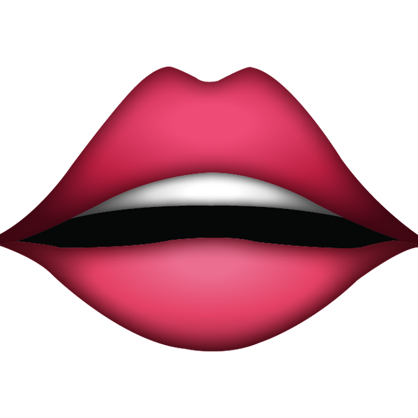 Download Lips Emoji Icon | Emoji Island