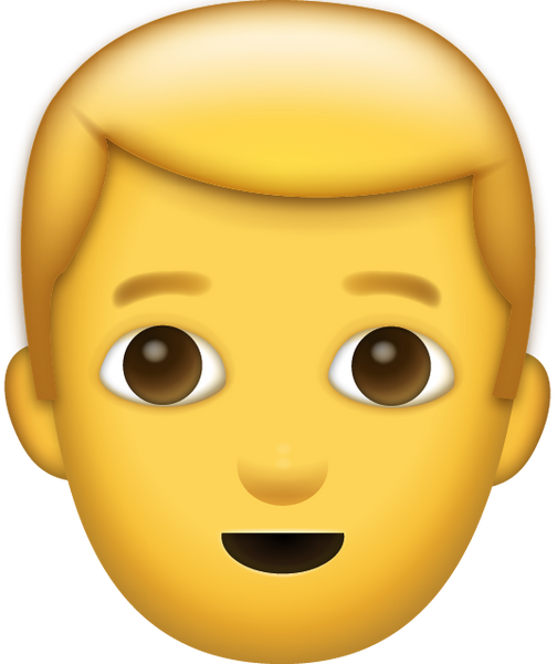 Man Smiling Emoji [Free Download iPhone Emojis] | Emoji Island