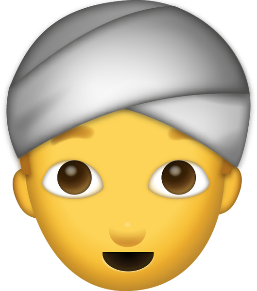 Man With Turban Emoji [Free Download iPhone Emojis] | Emoji Island