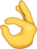 Download Ok Hand Sign Iphone Emoji JPG