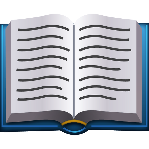 Download Open Book Emoji | Emoji Island