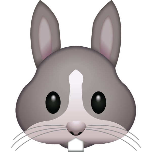 Download Rabbit Face Emoji | Emoji Island