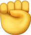 Download Raised Fist Iphone Emoji JPG