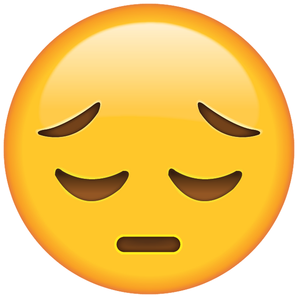 Image result for sad face emoji