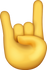 Download Sign Of The Horns Iphone Emoji JPG