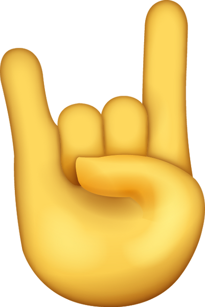 Rock Emoji [Free Download IOS Emojis] | Emoji Island