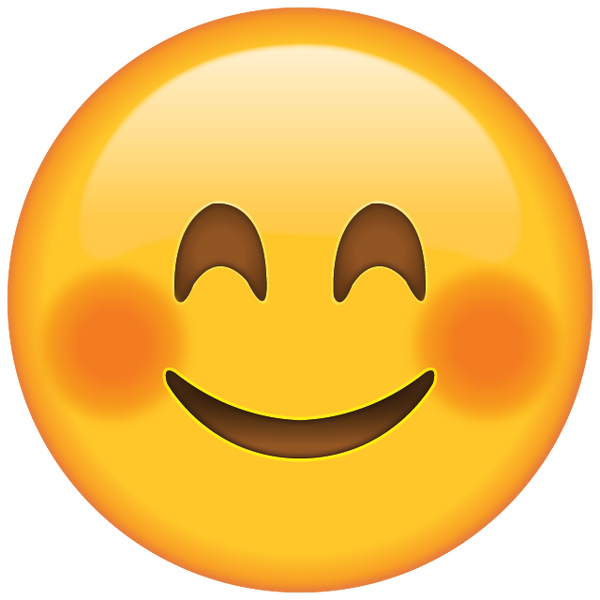 Download Smiling Face Emoji with Blushed Cheeks | Emoji Island
