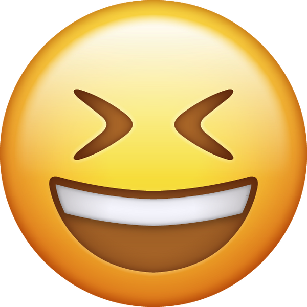 Download Smiling With Closed Eyes Iphone Emoji Icon in JPG and AI