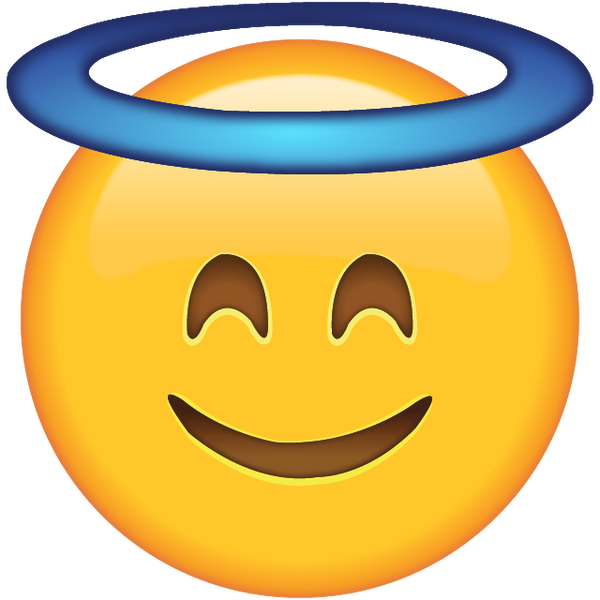 Download Smiling Face with Halo | Emoji Island