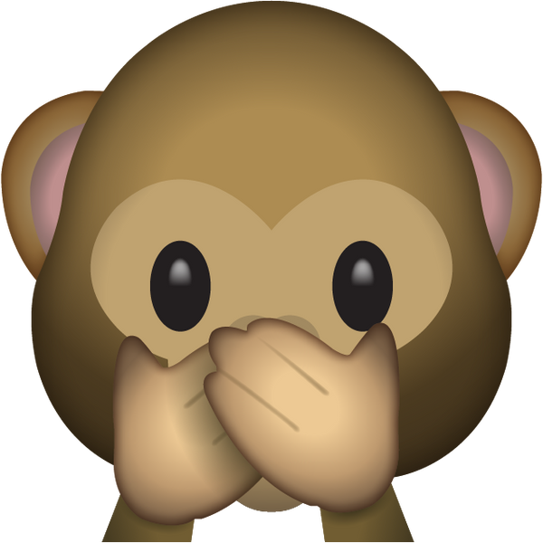 Download Speak No Evil Monkey Emoji | Emoji Island