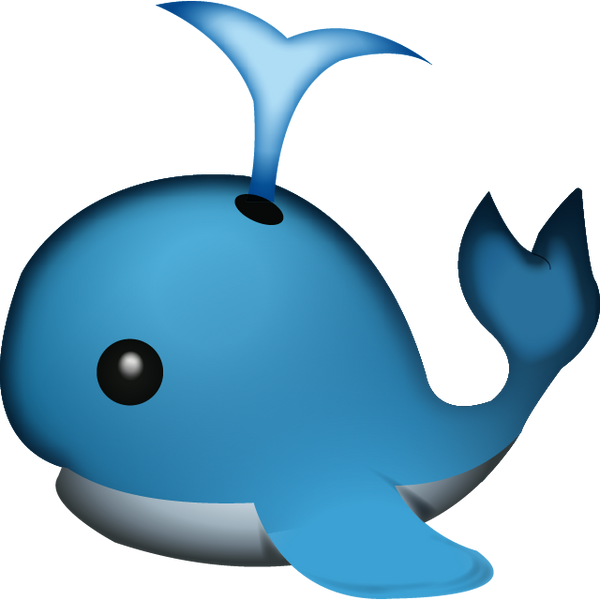 Download Spouting Whale Emoji | Emoji Island