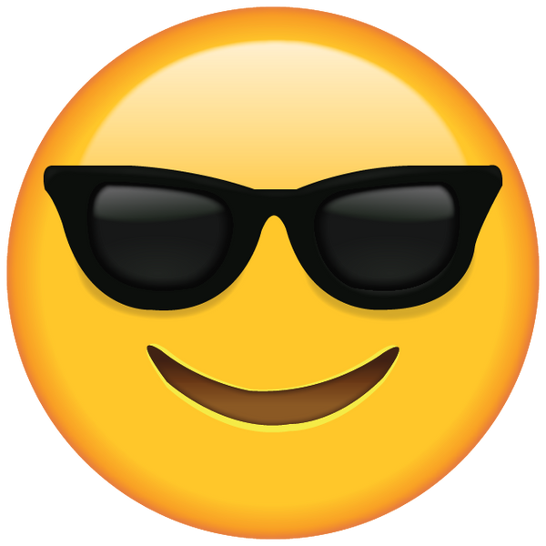 Image result for sunglass emoji