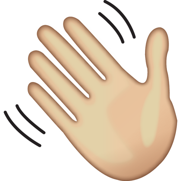 Download Waving Hand Sign Emoji | Emoji Island