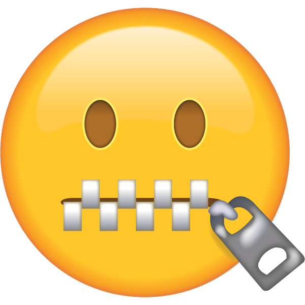 Download Zipper-Mouth Face Emoji | Emoji Island