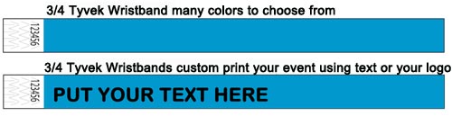 Custom Printable Wristbands