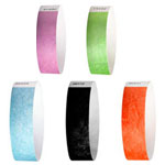 3 Qtr Paper Tyvek Wristbands