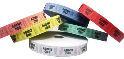 Admit One tickets