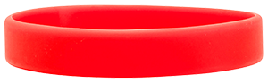 Red Silicone Wristband