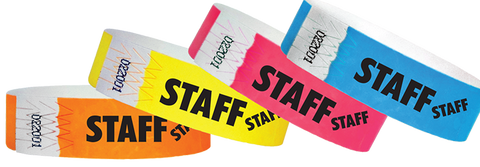 Staff Wristbands