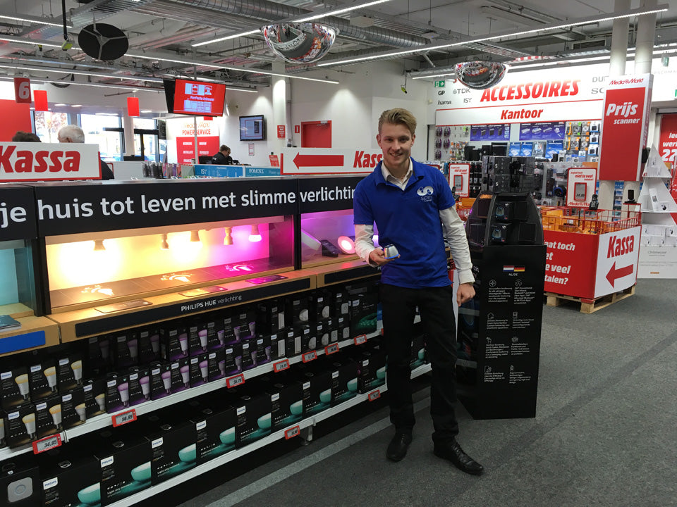 SPIN remote at Media Markt Breda